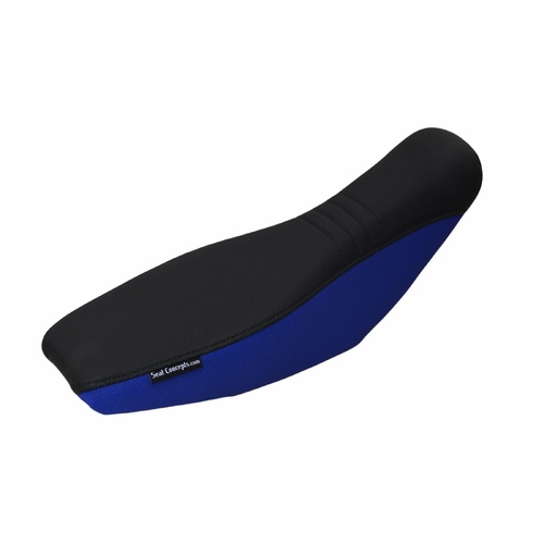 Seat Concepts Yamaha WR450F ('12-'15) Comfort Tall Foam & Cover Kit [Cover Option: Blue Gripper Sides/Black Gripper Top]