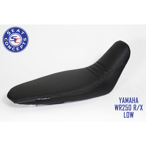 Seat Concepts Yamaha WR250R/X (2008-2021) LOW Comfort [Seat Option: Complete Seat] [Cover Option: Carbon Fiber Sides/Gripper Top]
