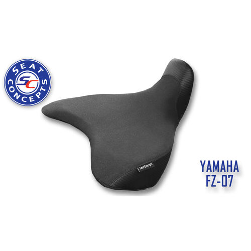 Seat Concepts Yamaha FZ-07/MT-07 (2013-2017) Comfort Foam & Cover Kit [Cover Option: All Carbon Fiber] [Other Option: WITH Matching Rear Cover]