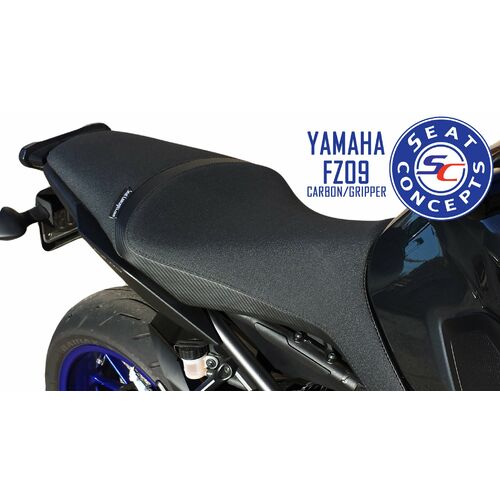 Seat Concepts Yamaha FZ09/MT09 ('14-'20) Comfort Complete Seat [Cover Option: All Carbon Fiber]