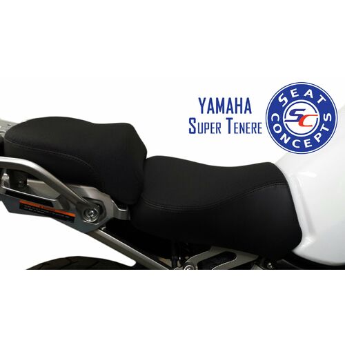 Seat Concepts Yamaha XTZ1200Z Super Tenere ('10-'24) Comfort [Seat Option: FRONT Foam & Cover Kit] [Cover Option: Carbon Fiber Sides/Gripper Top]