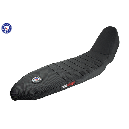 Seat Concepts Yamaha Tenere 700 ('19-'24) One Piece Low Rally Hard Adventure 2.0 [Seat Option: Complete Seat] [Cover Option: Black/Black/Black]