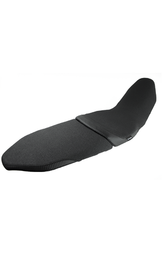 Seat Concepts Yamaha Tenere 700 19-24 Comfort Low Carbon Vinyl Sides/Black Gripper Top/Black Stitching Complete Seat