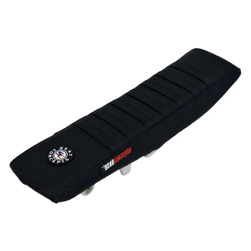 Seat Concepts Yamaha YZ450F ('23-25) YZ250F/YZ250FX/YZ450FX ('24-25) WR250F/YZ250FX (25) Traditional Race 2.0 Complete Seat [Cover: Black/Black/Black]