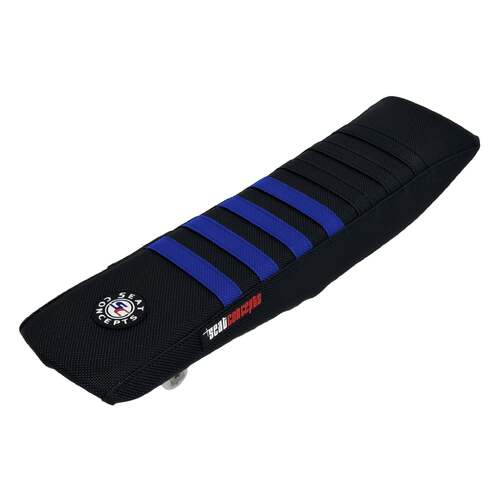 Seat Concepts Yamaha YZ450F ('23-25) YZ250F/YZ250FX/YZ450FX ('24-25) WR250F/YZ250FX (25) Traditional Race 2.0 Complete Seat [Cover: Black/Black/Blue]