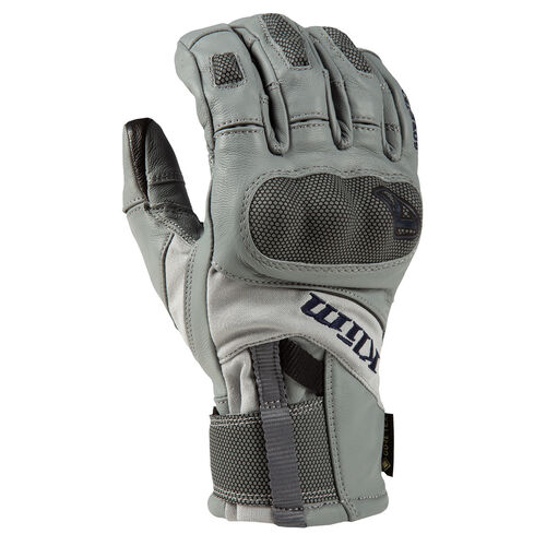 Klim Adventure GTX Short Glove [Colour Option: Monument Gray] [Size: Small]