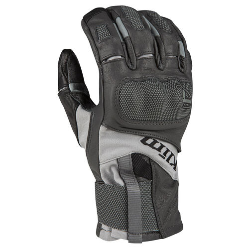 Klim Adventure GTX Short Glove [Colour Option: Asphalt] [Size: Large]