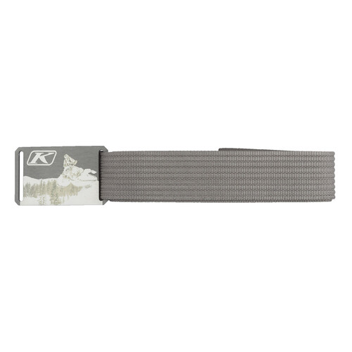 Klim Redline Web Belt [Colour Option: Gray/Snow]