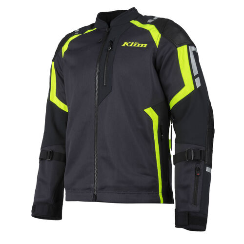 Klim Induction Pro Jacket [Colour Option: Asphalt-Hi-Vis] [Size: 2XLarge]