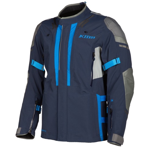Klim Latitude Jacket [Size: 4XLarge] [Colour Option: Dress Blue-Electric Blue Lemonade] 