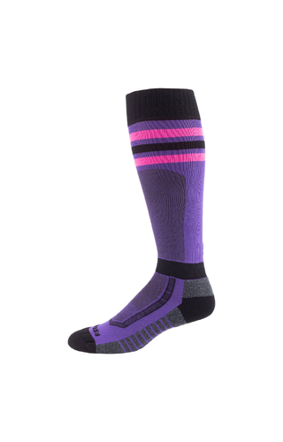 Klim Aggressor Gameday Heliotrope/Pink Glo Vented Socks