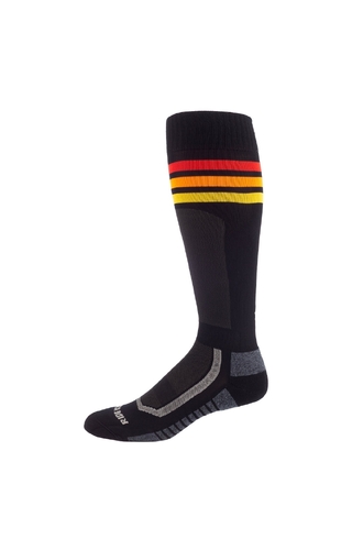 Klim Aggressor Gameday Black/Fiery Red/Ember Orange Vented Socks