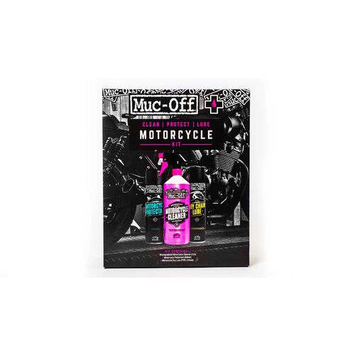 MUC-OFF Motorcycle Clean Protect and Lube Kit