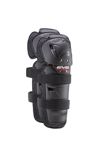 EVS Option Black Adult Knee Guards