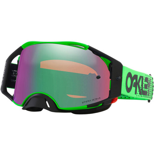 Oakley Airbrake Moto Green B1B | Prism MX Jade Goggles