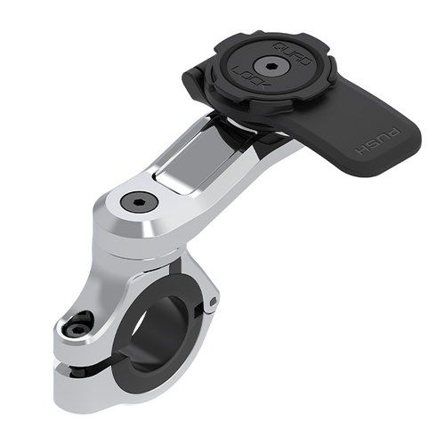 Quad Lock Motorcycle Handlebar Mount Pro Chrome