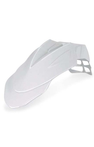Acerbis Universal White Supermoto Front Fender