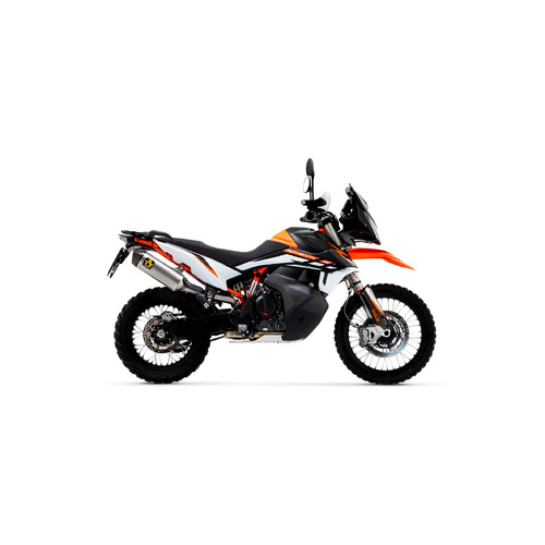 Arrow Silencer RACE-TECH Aluminium Silver with Carbon End Cap