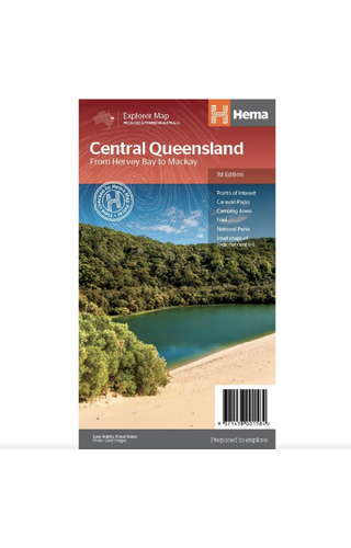 Hema Maps Central Queensland Map