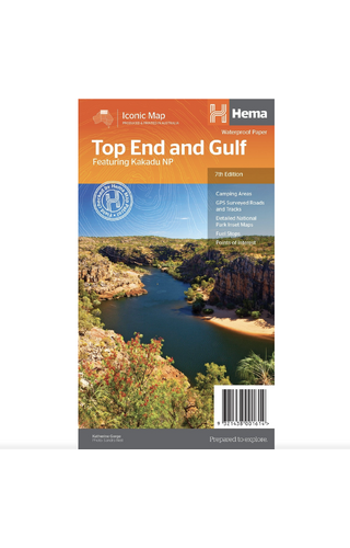 Hema Maps Top End and Gulf Map