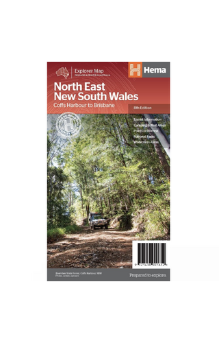 Hema Maps North East New South Wales Map