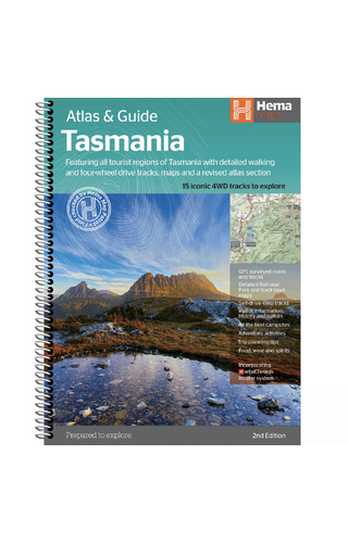 Hema Maps Tasmania Atlas & Guide