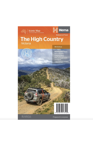 Hema Maps The Victorian High Country Map