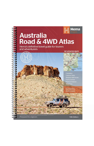 Hema Maps Australia Road & 4WD Atlas