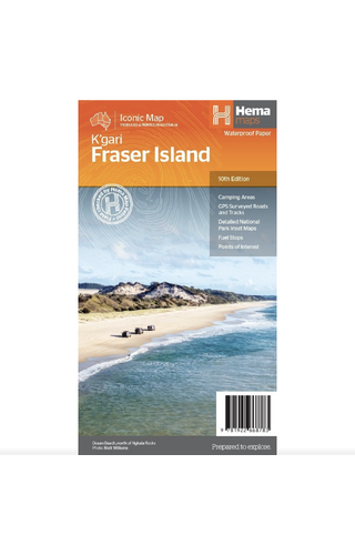 Hema Maps Fraser Island (K'gari) Map