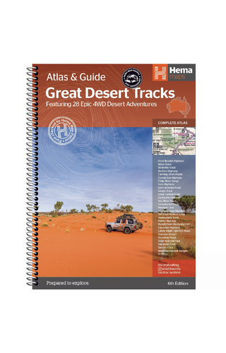 Hema Maps Great Desert Tracks Atlas & Guide