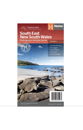 Hema Maps South East New South Wales Map