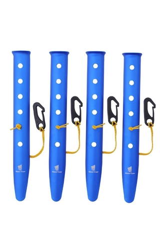 Geertop Blue Snow Tent Pegs