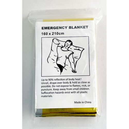 Adventure Moto Emergency Blanket