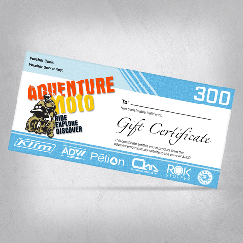$300 Adventuremoto Gift Voucher