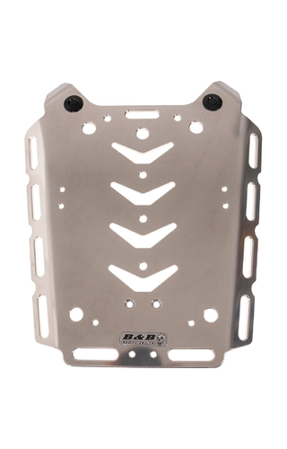 B&B Offroad Aprilia Tuareg 660 22-25 Silver Highline Hinged Carry Rack