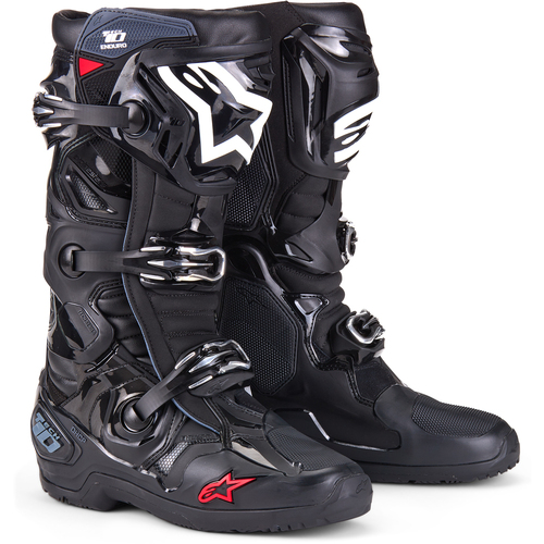 Alpinestars Tech 10 Enduro Boots [Colour Option: Black] [Size: 10]