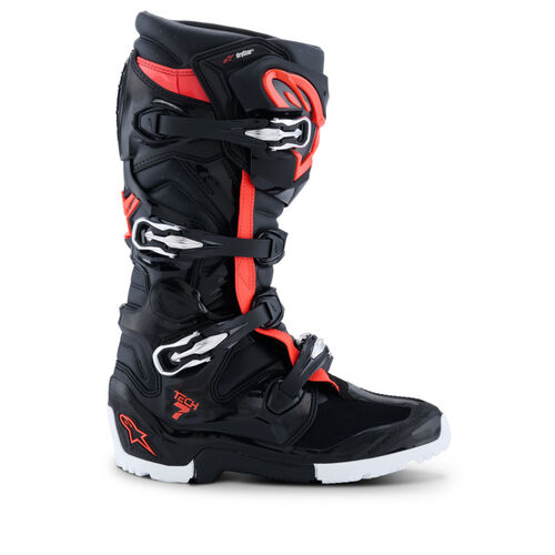 Alpinestars Tech 7 Drystar Enduro Boots Black Fluro-Red White [Size: 9]