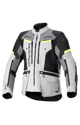 Alpinestars Bogota Pro Drystar Grey/Fluro Yellow Adventure Jacket 