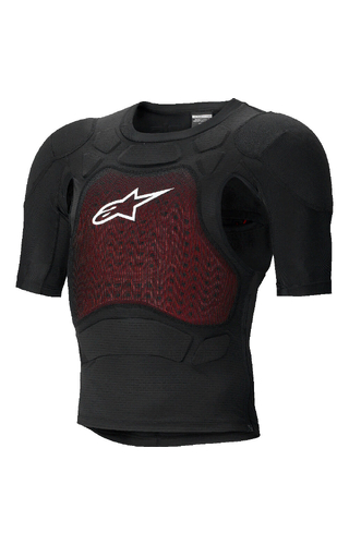Alpinestars Bionic Plasma LT Black/White Short Sleeve Body Armour Jacket