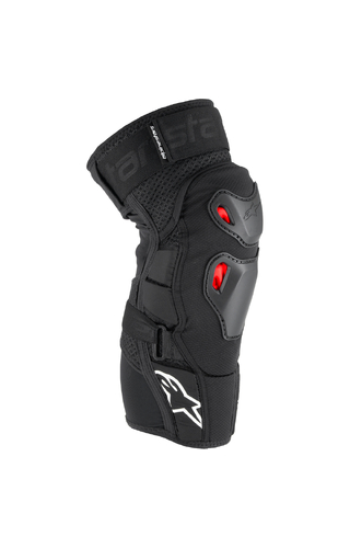 Alpinestars Bionic Pro Plasma Black/Red Knee Guards