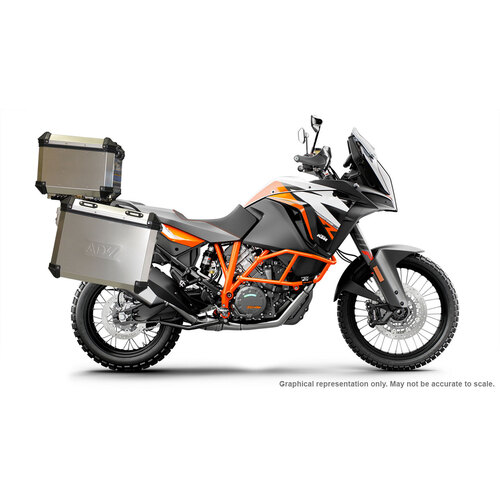 KTM 1190/1290 ('13-'19) ADVWORX 128 Litre Hard Luggage Set