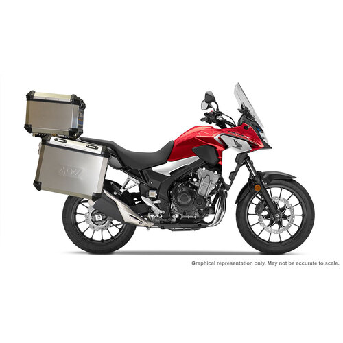 Honda CB500X ('15-'19) ADVWORX 134 Litre Hard Luggage Set