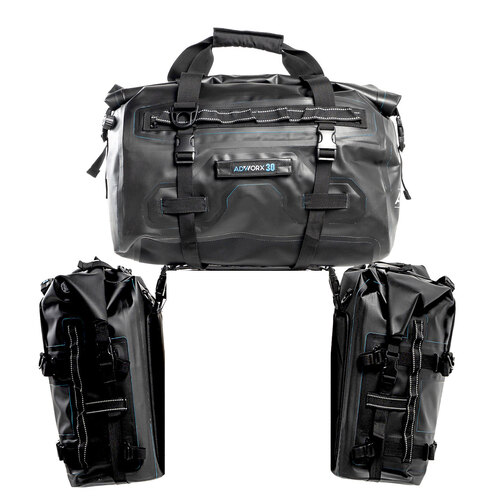 ADVWORX™ Gen-2 | 20L Trekk Saddlebags | 30L Duffel Bag Bundle
