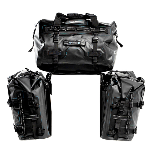 ADVWORX Gen-2 | 30L Trekk Saddlebags | 30L Duffel Bag Bundle