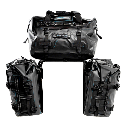 ADVWORX™ Gen-2 | 30L Trekk Saddlebags | 30L Duffel Bag Bundle