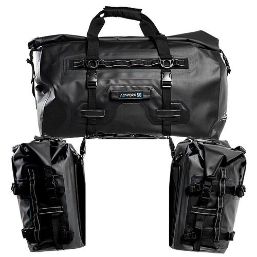 ADVWORX Gen-2 | 30L Trekk Saddlebags | 50L Duffel Bag Bundle