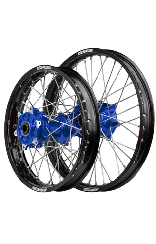 Axiom Yamaha Tenere 700 19-26 Black/Blue 21x1.85/18x2.50 Cush Drive Wheel Set