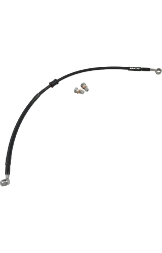 Ballards Yamaha WR250R 08-21 Black Rear Braided Brakeline