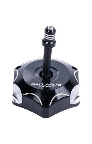 Ballards Suzuki DRZ400 Black Fuel Tank Cap with Vent