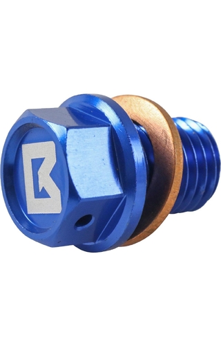 Ballards Suzuki DRZ400E 00-24 M10/1.25X15 Blue Magnetic Sump Plug